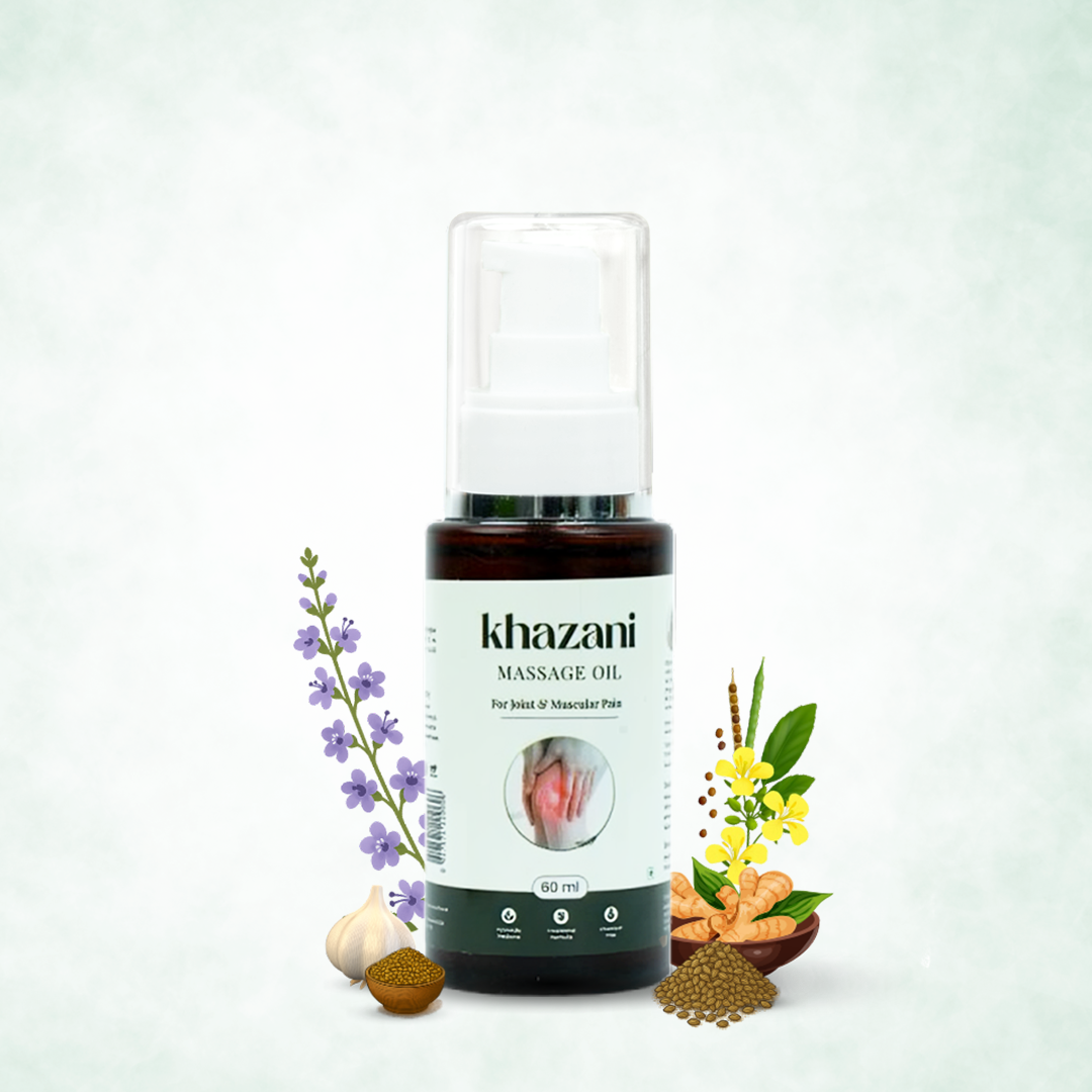 Khazani Massage Oil for Joint & Muscle Pain