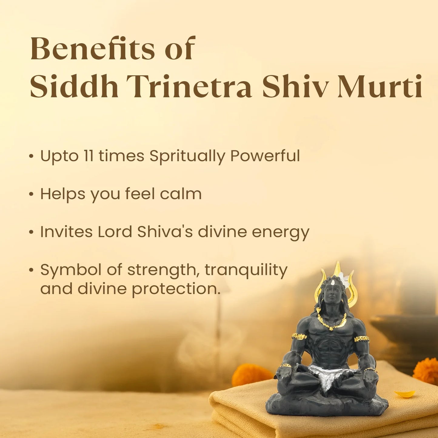 Kashi Siddh Trinetra Shiv Murti