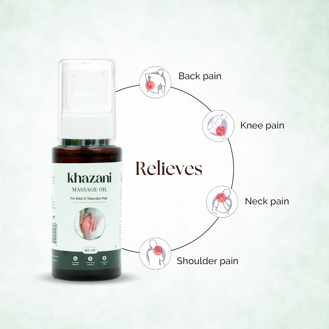 Khazani Massage Oil for Joint & Muscle Pain