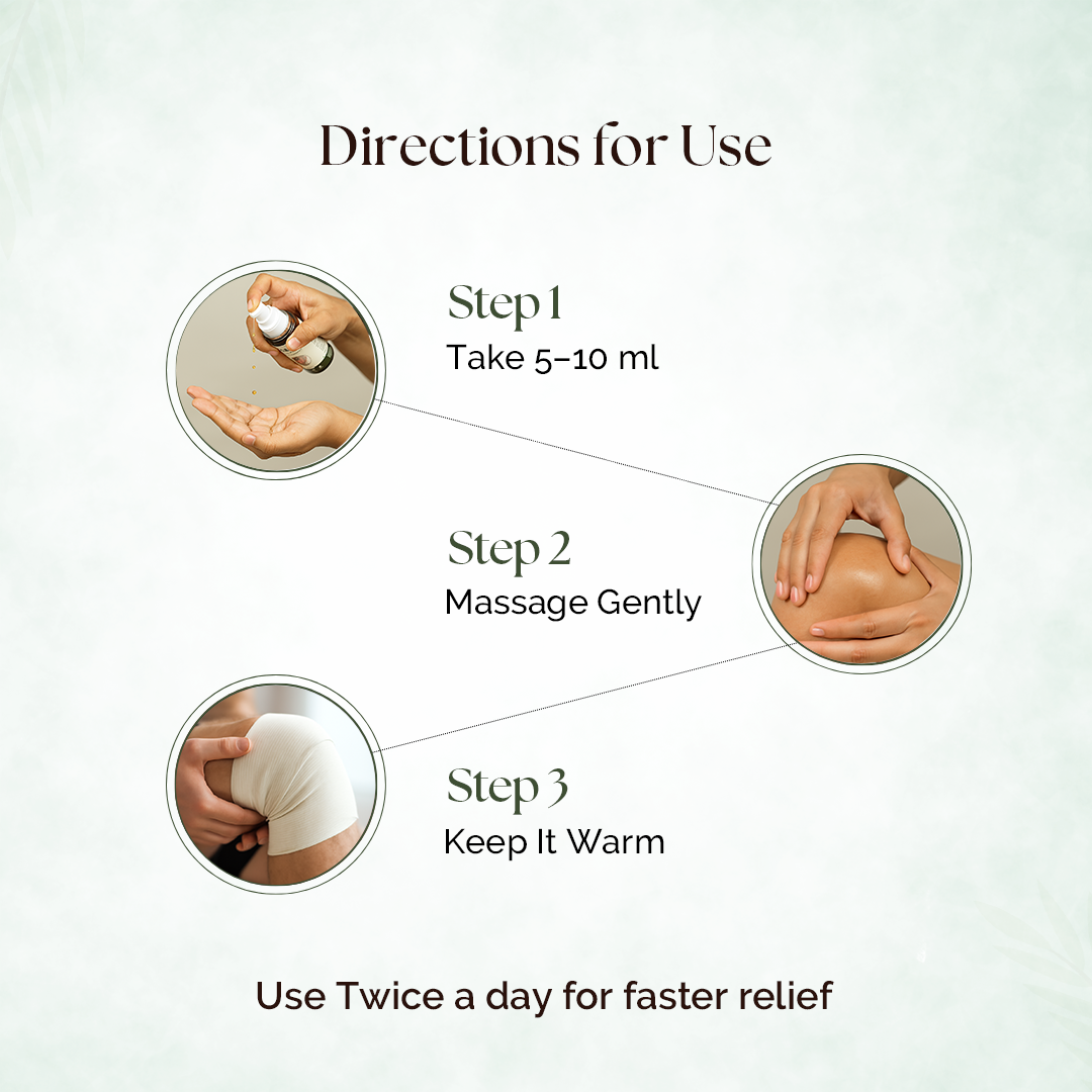 Khazani Massage Oil for Joint & Muscle Pain