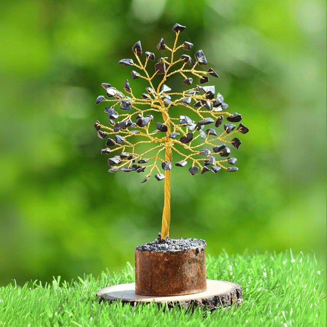 Black Tourmaline Crystal Tree