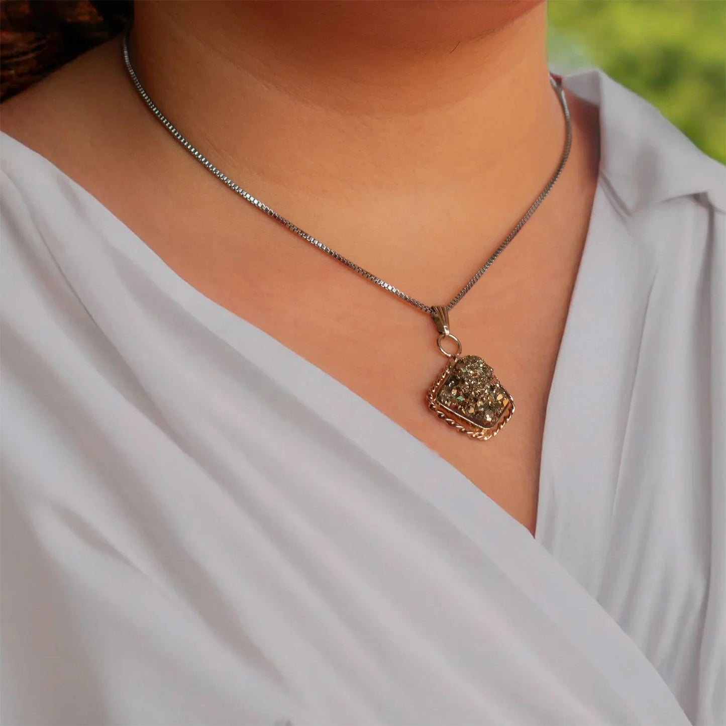 Princess Combo with Pyrite Anklet and Pendant
