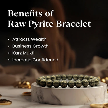 Pyrite Sampanta Combo with Raw Pyrite Bracelet and Selenite Plate