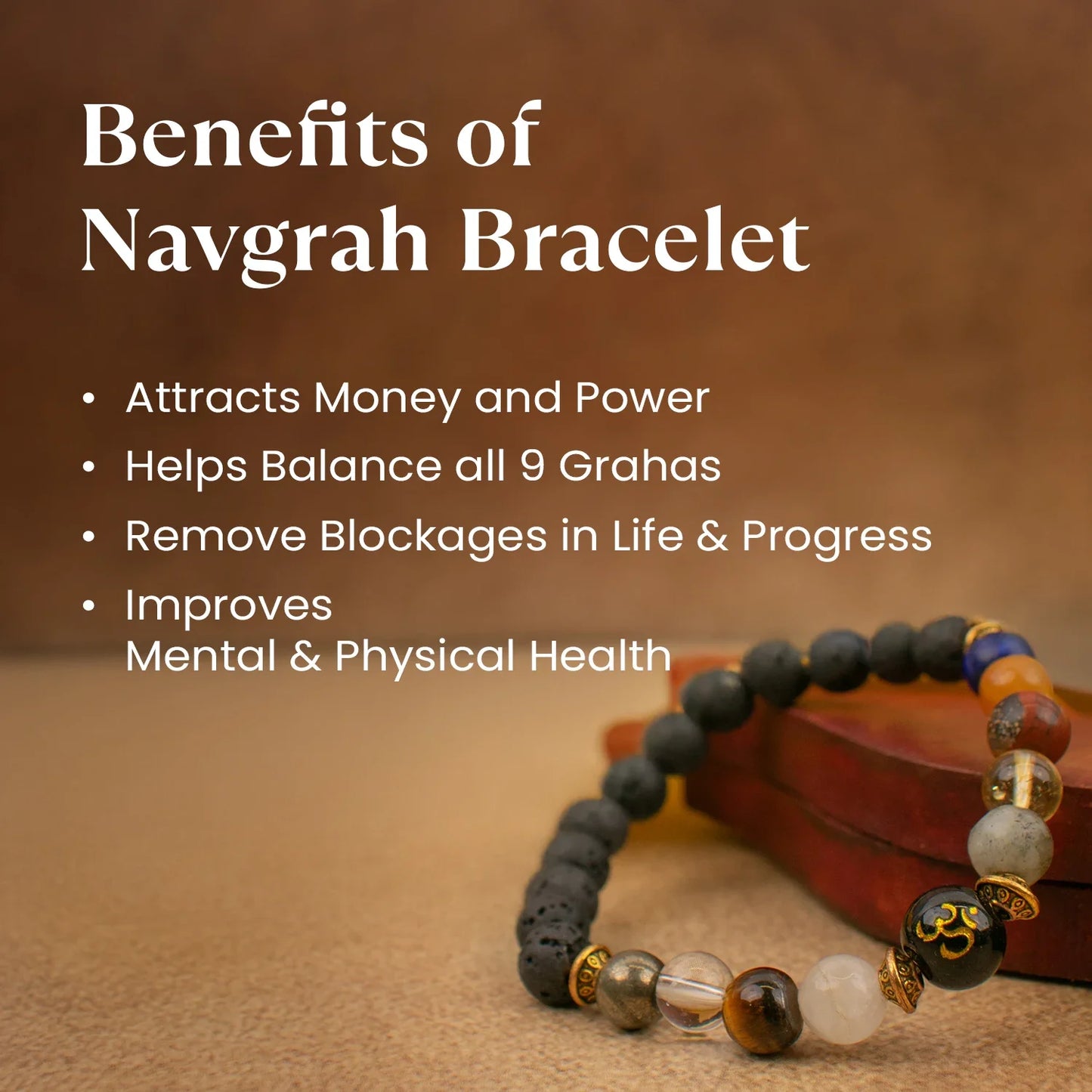 Grah Shanti Combo with Navgrah Shanti Bracelet and Selenite Plate
