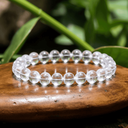 Clear Quartz Crystal Bracelet