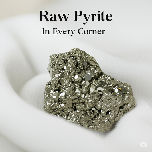 RAW Pyrite Tumble