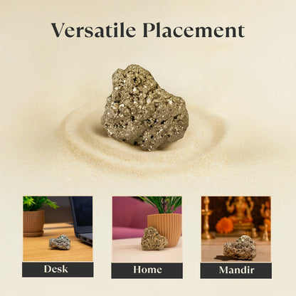 RAW Pyrite Tumble