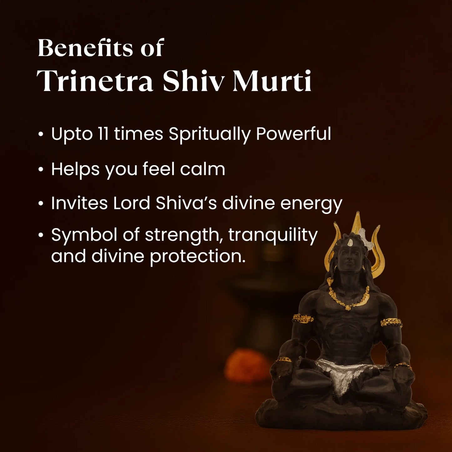 Kashi Siddh Shiv Shakti Combo with Murti and Kavach
