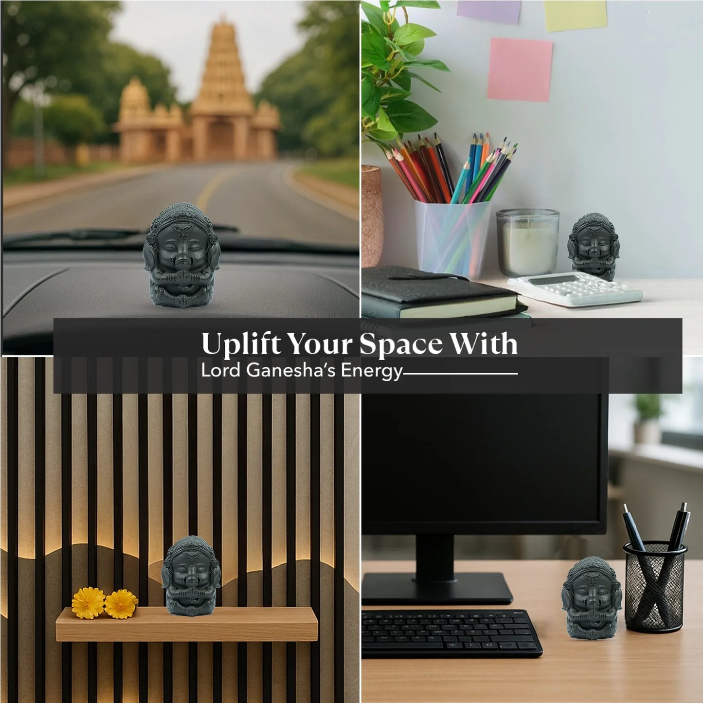 Pyrite Baby Ganesha Murti