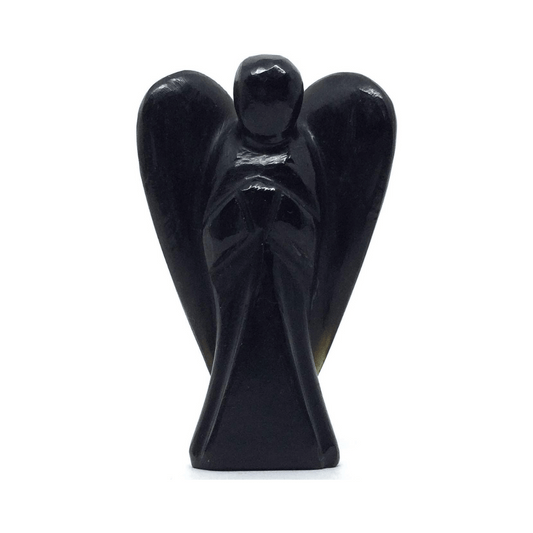 Black Tourmaline Crystal Angel