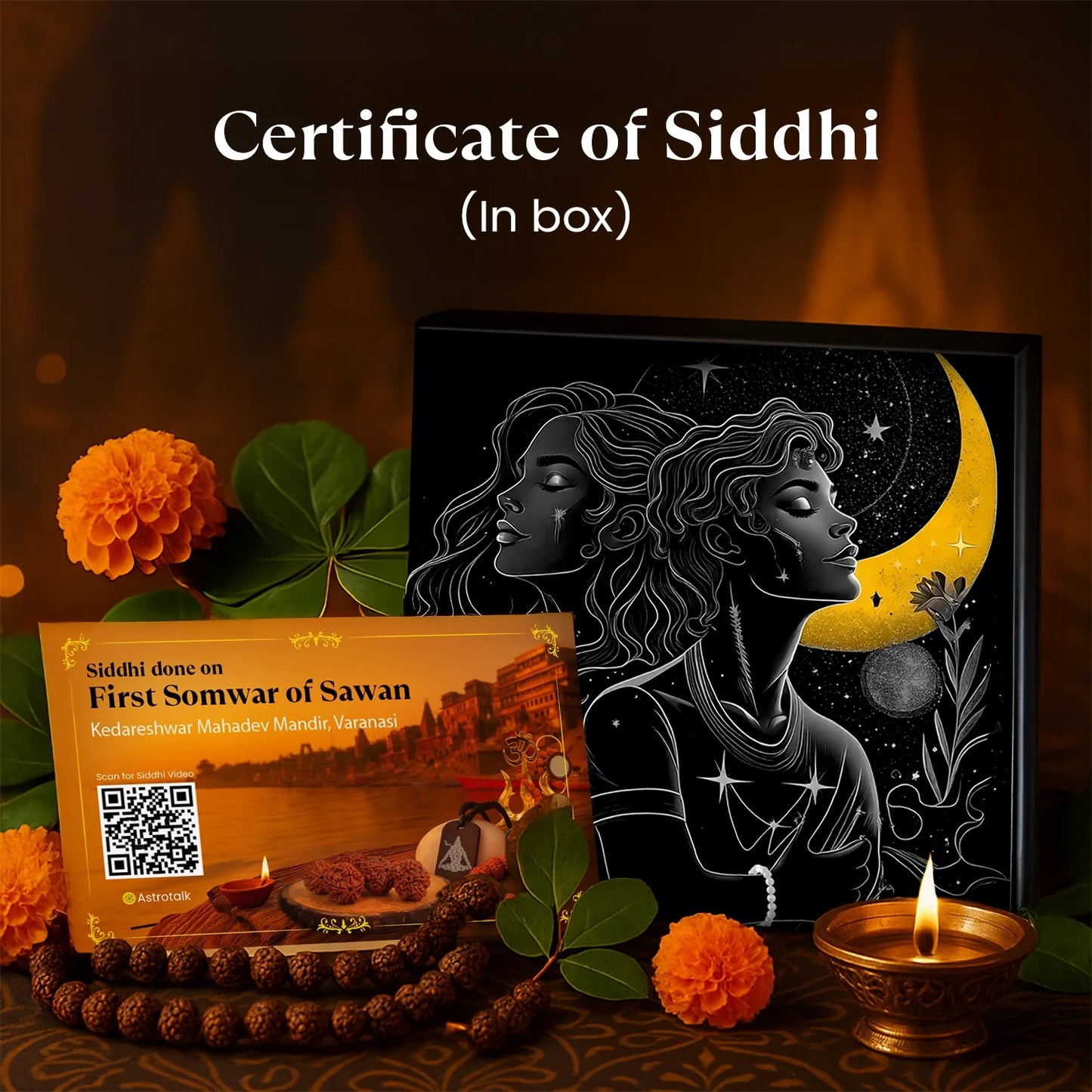 Kashi Siddh Shiv Shakti Combo with Murti and Kavach