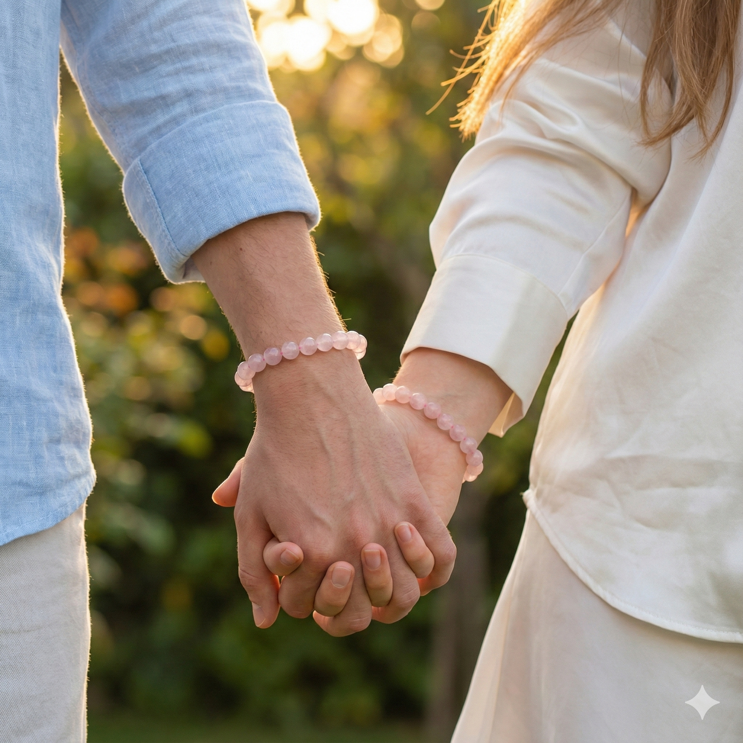 Love Attraction  Bracelet only (Original Rose Quartz)