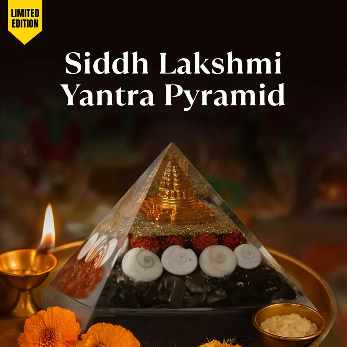 Lakshmi Yantra Pyramid - Excellent GIfting Choice