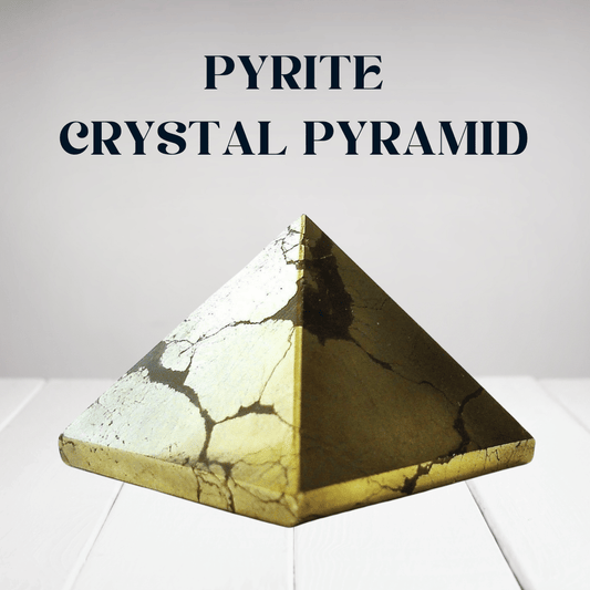 Pyrite Crystal Pyramid